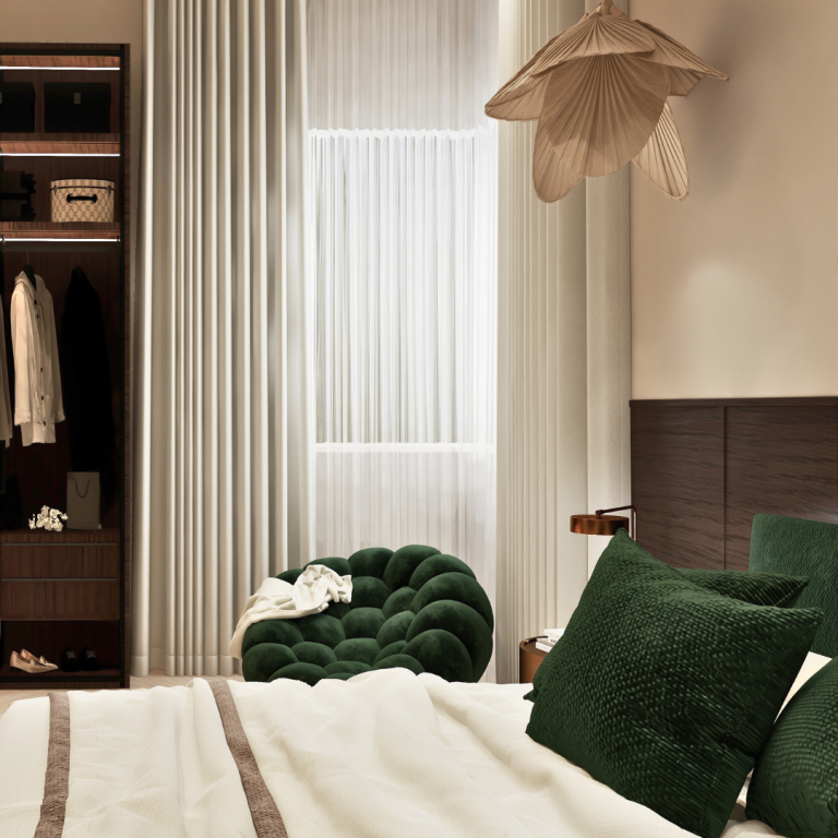 Mid Century Einrichtung Schlafzimmer Schlafzimmer im Mid Century Stil von JM Interior Design